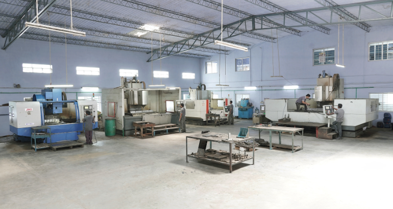 Best pattern making manufacturers in coimbatore, Tamilnadu A large industrial complex with various machinery and equipment and skilled employees involved in making patterns